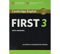 Cambridge English First 3. Student's Book with answers.