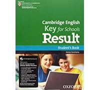 #CAMBRIDGE ENGLISH KEY FOR SCHOOLS RESULT STUDENT'S BOOK