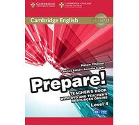 Cambridge English Prepare! Level 4 Teacher's Book with DVD and Teacher's Resources Online