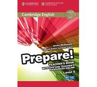 Cambridge English Prepare! Level 5 Teacher's Book with DVD and Teacher's Resources Online
