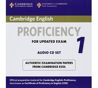 Cambridge English Proficiency 1 for Updated Exam Audio CDs (2): Authentic Examination Papers from Cambridge ESOL (CPE Practice Tests)