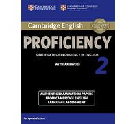 Cambridge English Proficiency 2 Student's Book with Answers