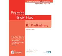 Cambridge English Qualifications: B1 Preliminary Practice Tests Plus S