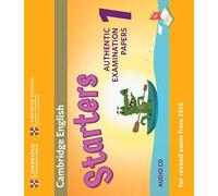 Cambridge English Starters 1 For Revised Exam From 2018 Audio Cd