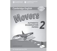 Cambridge English Young Learners 2 for Revised Exam from 2018 Movers Answer Booklet: Authentic Examination Papers (SIN COLECCION)
