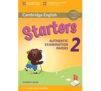 Cambridge English Young Learners 2 for Revised Exam from 2018 Starters Student's Book
