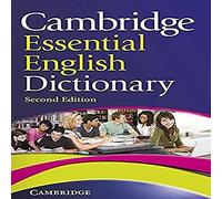 Cambridge Essential English Dictionary 2nd Paperback (SIN COLECCION)