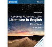 Cambridge IGCSE and O level. Literature in english. Coursebook. Per le Scuole superiori. Con espansione online: 2ND EDITION (Cambridge International IGCSE)