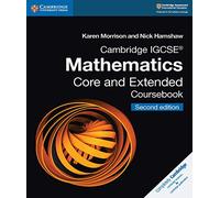 Cambridge IGCSE Mathematics core and extended coursebook. Per le Scuole superiori. Con espansione online (Cambridge International IGCSE)