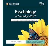 Cambridge IGCSE™ Psychology Digital Teacher's Resource Access Card (Cambridge International IGCSE)