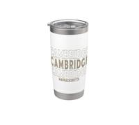 Cambridge Massachusetts vintage Vaso térmico de acero inoxidable de doble pared