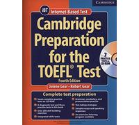 Cambridge Preparation for the TOEFL® Test Book with CD-ROM 4th Edition