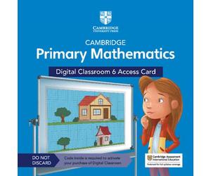 Cambridge Primary Mathematics Digital Classroom 6 Access Card (1 Year Site Licence) [Blu-ray]