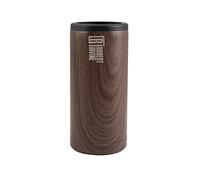 Cambridge Silversmiths Wood Robert Irvine - Enfriador de latas delgado aislado de 12 onzas, juego de 2, 0
