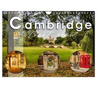 Cambridge street view (Wandkalender 2026 DIN A4 quer), CALVENDO Monatskalender: Cambridge - Hauptstadt der Grafschaft Cambridgeshire im Osten von England - in zauberhafte Fotos eingefangen