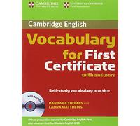 Cambridge Vocabulary for First Certificate with Answers and Audio CD
