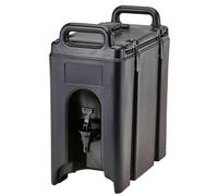 CAMBRO - 250LCD-110 - Contenedor Camtainer isotérmico para líquidos 9,4 L - 42 x 23 x 47 cm - Negro