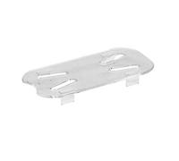 Cambro dm749 policarbonato 1/4 Gastronorm Pan estante de drenaje