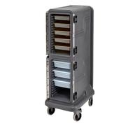 CAMBRO - PCU1000HC4-615 - Carro isotérmico GN con sistema mixto calefactado-refrigerado Serie Pro Cart Ultra - 55,8 x 86,3 x 170,2 cm - Gris