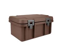 CAMBRO - UPC101-131 - Contenedor isotérmico Serie 100 GN 1/1 con apertura superior. - 46x67,5x32 - Marrón - Venta 1 unidad.