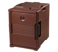 CAMBRO - UPC400-131 - Contenedor isotérmico con apertura frontal - 46 x 63,3 x 62 cm - Castaño oscuro