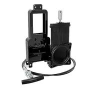 Camco 39519 Waste Valve Kit for RV Sewer Systems - Includes 3" Sewer Valve with Metal Handle and 32" Extension Cord, Installation Hardware Included