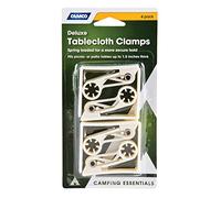 Camco 51077 - Deluxe Pinzas para Mantel, 4 Unidades