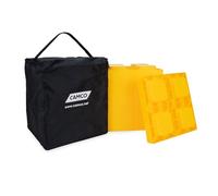 Camco Bloques de nivelación Resistentes, Ideales para nivelar Ruedas Individuales y Dobles, Gatos hidráulicos, Gatos de lengüeta y Ejes tándem (Paquete de 10, Embalaje sin frustración)