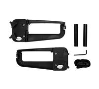 Camco Clamp-N-Carry - Silla y portabicicletas con Cerradura | Diseñado para sostener una Bicicleta o 4 o más sillas en Escalera RV | (51430), Negro