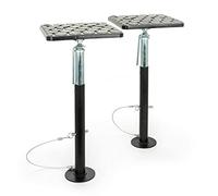 Camco EAZ Lift - Soportes de Patio para autocaravanas - Proporciona Apoyo Adicional a tu Patio RV - Compatible con transportadores de Juguetes y Deslizadores de Fondo Plano (48869)