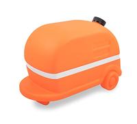 Camco Orange Retro Camper RV Sewer Weight-Safely Secures Your 4-in-1 Adapter in Place at Dump Stations-Features a Fillable Tank and Reflective Tape (43100)