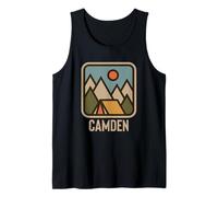 Camden Maine Nature Vacation New England Souvenir Camiseta sin Mangas