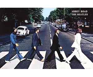 Camden Town Poster Company Los Beatles Abbey Road Studios Londres John Paul George y Ringo Enorme laminada/encapsulada Póster Mide 36 x cm 60,96 (91,5 x 61 cm)