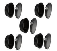 CamDesign Juego de 5 tapas para cuerpo de cmara y tapa de lente Canon RF-3 compatible con Canon EOS 6D Mark II 5D Mark IV III II 5DS 5DR Mark II
