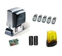 CAME BX-78 Kit completo (BX-78, AF43S, DIR10, 5 TOP432EE, KLED), 230 V, para puertas correderas con un peso de hasta 800 kg