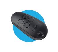 CAME Mando a Distancia cuadricanal para Puertas, Código Fijo, 433,92 MHz, Función de Aprendizaje, Compatibilidad Exclusiva con Mod.CAME