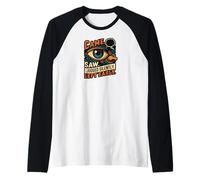 Came Saw Judged Silently Left Early Introvert Eye Camiseta Manga Raglan
