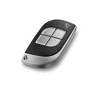 CAME TTS 806TS-0230 TTSD4RKS - Transmisor de doble frecuencia rolling code, 4 canales, color negro y gris