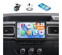 CAMECHO 2+64G 10 Pulgadas Android 13 Autoradio para Renault Master 2019-2022 con GPS WiFi FM, Radio Carplay Inalámbrica con Bluetooth Android Auto FM RDS con Cámara Trasera Canbus HD Pantalla Táctil