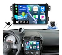 CAMECHO 2+64G Andeoid 13 Wireless Carplay Autoradio para Suzuki Splash Ritz/Opel Agila 2004-2014, 9 Pulgadas Touchscreen Bluetooth Radio con Android Auto GPS Navi WiFi FM +Cámara de Respaldo SWC 2USB