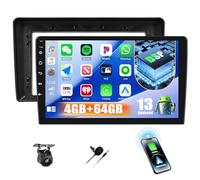 CAMECHO 4+64G Android 13 DSP Navi Autoradio para Benz Clase C W203 2000-2004 Viano Vito 2003-2006, 9" Wireless Carplay Android Auto Radio con Bluetooth FM/RDS GPS WiFi +Canbus Cámara Trasera