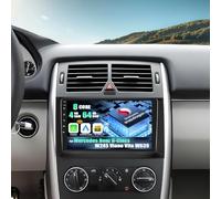 CAMECHO Android 15 Qualcomm 8 Core 4G+64G Autoradio für Mercedes Benz B-Class W245 Viano Vito W639 mit Carplay Android Auto Navi Dual WiFi 9" Bildschirm mit Navi Bluetooh5.1 FM/RDS+Rückfahrkamera