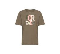camel active 309608-6t64 Camiseta, Verde grisáceo, M Mujeres