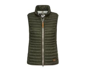 camel active 360460-9e50 Chaleco, Verde Bosque, 42 Mujeres