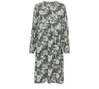 camel active 391350/2s11 Vestido, AOP Smoke Khaki, XL para Mujer