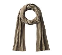 camel active 407470/2V47 Bufanda de Punto, Verde Oliva, Talla única para Hombre