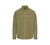 camel active 409113-5s13 Camisa, Verde Oscuro, L Hombres