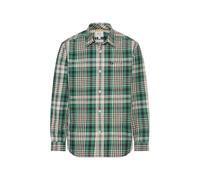camel active 409117-6s17 Camisa, Color Verde, L Hombres