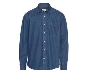 camel active 409131-5s31 Camisa, Azul Oscuro, XXXL Hombres