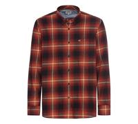 camel active 409146-4s46 Camisa, Color Rojo, XXXL Hombres